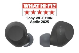 Sony WFC710NB.CE7 cuffia e auricolare True Wireless Stereo (TWS) In-ear Musica e Chiamate USB tipo-C Bluetooth Nero Auric.true Wireless