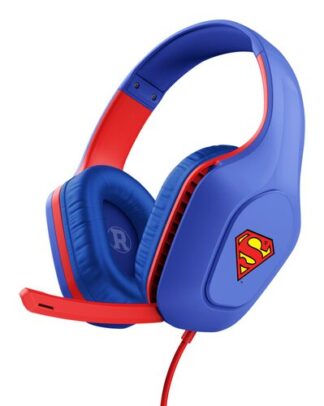 Trust GXT 415SM Zirox Auricolare Cablato A Padiglione Gaming Blu, Rosso PC GAMING