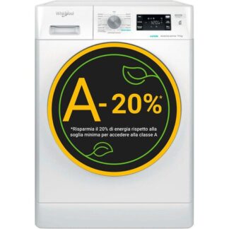 Whirlpool Lavatrice a libera installazione - FFB 1048 BSV IT Made in Italy frontale 10 kg.