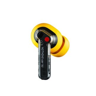 Nothing Ear (a) Auricolare True Wireless Stereo (TWS) In-ear Musica e Chiamate USB tipo-C Bluetooth Trasparente, Giallo Auric.true Wireless