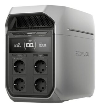 EcoFlow DELTA 3 Plus stazione di alimentazione portatile Litio Ferro Fosfato (LiFePo4) 1800 W 12,5 kg Batterie portatili