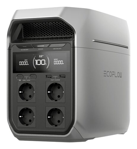 EcoFlow DELTA 3 Plus stazione di alimentazione portatile Litio Ferro Fosfato (LiFePo4) 1800 W 12,5 kg Batterie portatili