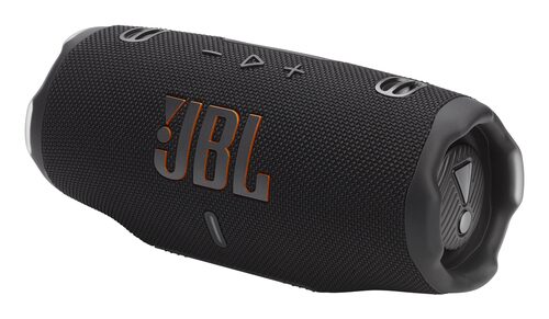 JBL Charge 6, Sistema audio portatile Waterproof e Dustproof, Nero Speaker bluetooth