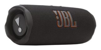 JBL Flip 7, Sistema audio portatile waterproof con connettività wireless Bluetooth, Nero Speaker bluetooth