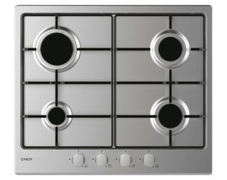 Candy Idea CHW6BRX Acciaio inox Da incasso 60 cm Gas 4 Fornello(i) 60 cm.