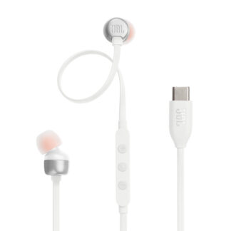 JBL Tune 310C Auricolare Cablato In-ear Musica e Chiamate USB tipo-C Bianco Auricolari type-C