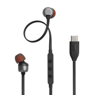 JBL Tune 310C Auricolare Cablato In-ear Musica e Chiamate USB tipo-C Nero Auricolari type-C