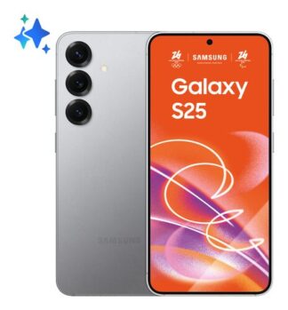 Samsung Galaxy S25 Smartphone AI, Display 6.2'' FHD+ Dynamic AMOLED 2X, Fotocamera 50MP, RAM 12GB, 512GB, 4.000 mAh, Silver shadow Samsung S25