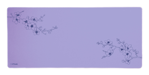 Trust GXT 759 XXL Tappetino per mouse per gioco da computer Blu, Viola