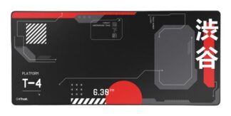Trust GXT 759 XXL Tappetino per mouse per gioco da computer Nero, Rosso
