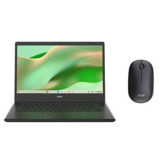 Acer Chromebook CBOA314-1H-C5GY + Mouse Intel® Celeron® N N4500 35,6 cm (14") Full HD 4 GB LPDDR4x-SDRAM 64 GB eMMC Wi-Fi 5 (802.11ac) ChromeOS Italiano Nero 14" Intel vari