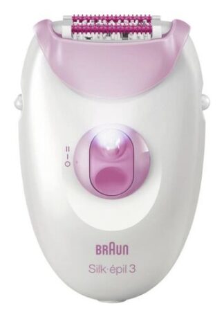 Braun Silk-epil 3-000 20 pinzette Rosa Epilatore