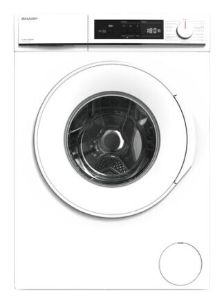 Sharp ES-NFA714BWNNA lavatrice Caricamento frontale 7 kg 1400 Giri/min Bianco Front.kg.7 +1200giri