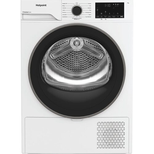 Hotpoint Ariston Asciugatrice a pompa di calore , libera installazione, 9 kg - HPT 93D BS IT - Délica kg.9