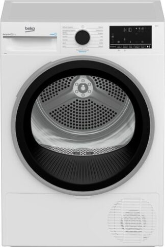 Beko BT3103IS_IT 10kg, Classe C, motore inverter, Display digitale XL, funzione a vapore SteamCure™, colore Bianco, oblò Nero kg.10