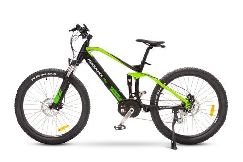 Argento e-Mobility Performance Pro Nero, Verde Alluminio Taglia unica 69,8 cm (27.5") 26,4 kg Ioni di Litio Mountain Bike