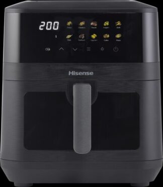 Hisense HAF2100DCD Singolo 7,7 L 2100 W Friggitrice ad aria calda Nero Friggitrici aria