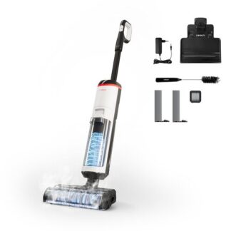 Polti RollySteam WD30C, lavapavimenti senza filo, che aspira, lava e igienizza con il vapore, senza detersivi Lavapavimenti