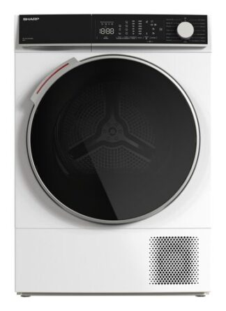 Sharp KD-NHL8S9GWC asciugatrice Libera installazione Caricamento frontale 8 kg Bianco kg.8