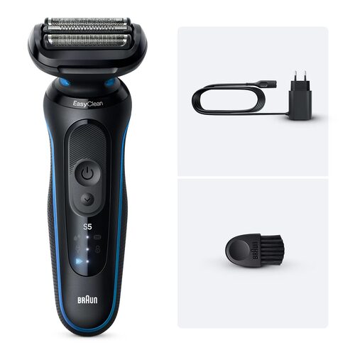 Braun Series 5 52-B1000s Rasoio Nero Rasoio Uomo