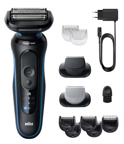 Braun Series 5 52-B1650S rasoio elettrico Trimmer Blu Rasoio Uomo