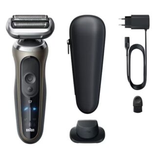 Braun Series 7 72-C1200s Trimmer Nero, Bronzo, Acciaio inox Rasoio Uomo