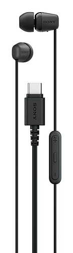 Sony IER-EX15C Auricolare Cablato In-ear Musica e Chiamate USB tipo-C Nero Auricolari type-C
