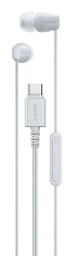 Sony IER-EX15C Auricolare Cablato In-ear Musica e Chiamate USB tipo-C Bianco Auricolari type-C