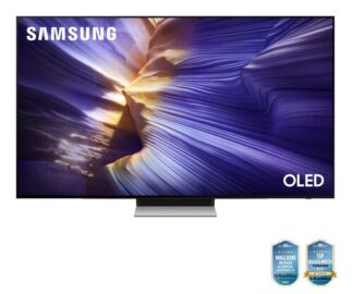 Samsung OLED AI TV 65" QE65S90FATXZT 4K, Processore NQ4 AI Gen3, 4K AI Upscaling Pro, Schermo antiriflesso, OLED HDR, Dolby Atmos & OTS Lite, Laser Slim Design, Vision AI Smart TV, 2025 OLED 60" 4K SMART