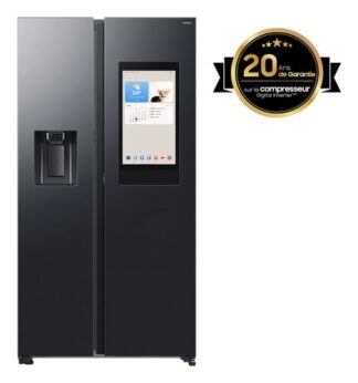 Samsung Series 9 Frigorifero Side By Side Family Hub 614L RS90F66BEFEF Side by Side