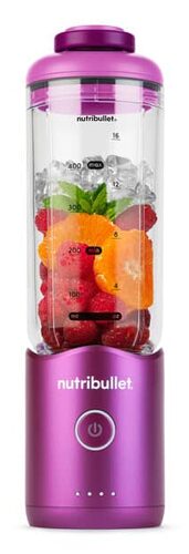 NutriBullet Flex – Mini Frullatore Compatto e Portatile, Ricaricabile USB-C, Smoothie Maker To Go, Viola (NBP013VT) Frullatore