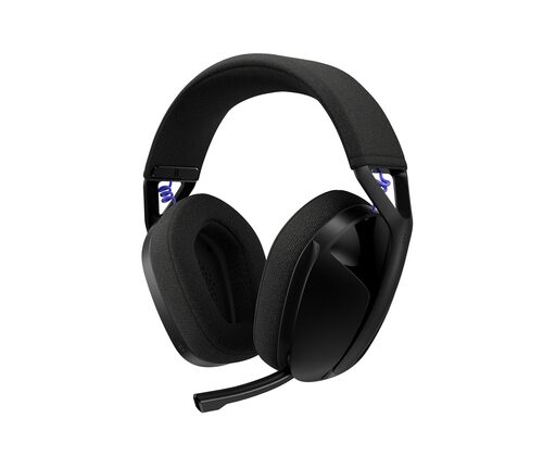 Logitech G G321 LIGHTSPEED, cuffia con microfono gaming wireless Bluetooth, comfort e vestibilità dinamici, microfono su braccio a 16 kHz, PC, PS4, PS5, Nintendo Switch, mobile - Nero PC GAMING
