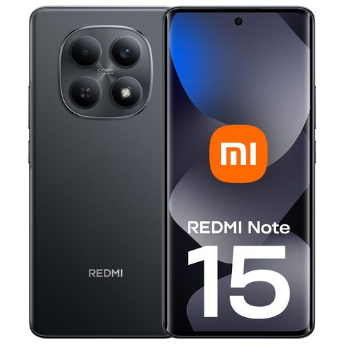 Xiaomi Redmi Note 15 17,2 cm (6.77") 4G 8 GB 256 GB 6000 mAh Nero Smartphone 6,7" LTE