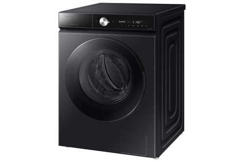 Samsung QuickDrive 8000 Series WW90DB8U95GB lavatrice Caricamento frontale 9 kg 1400 Giri/min Nero Frontale 9 kg.