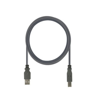 Vivanco VVITXUSB20ABMMK cavo USB USB 2.0 3 m USB A USB B Grigio Cavetti/adattatori