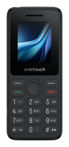 TCL OneTouch 5041 4,57 cm (1.8") 82,8 g Nero Telefono per anziani