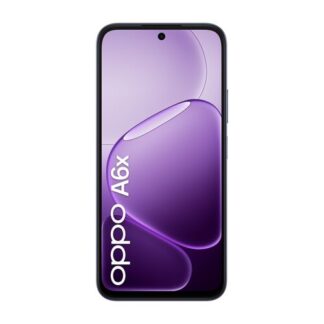 OPPO A6x AI Smartphone, doppia fotocamera 13MP+QVGA, Selfie 5MP, Display 6.75” 120HZ IPS HD+, 6100mAh, RAM 4GB(Esp1GB/2GB/4GB)+ROM 128GB [Versione Italia], Black Purple Smartphone 6,7" LTE