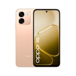 OPPO A6 5G AI Smartphone, doppia fotocamera 50MP+2, Selfie 8MP, Display 6.75” 120HZ IPS HD+, 6550mAh, RAM 6GB(Esp2GB/4GB/6GB)+ROM 256GB [Versione Italia], Aurora Gold Smartphone 6,7" 5G