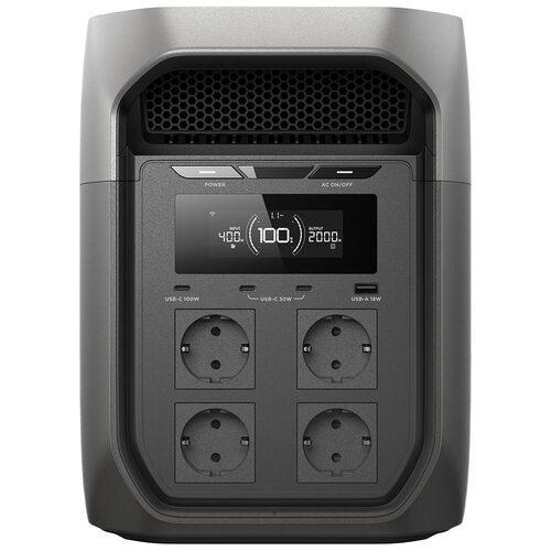 EcoFlow DELTA 3 Max stazione di alimentazione portatile Litio Ferro Fosfato (LiFePo4) 20,3 kg Batterie portatili
