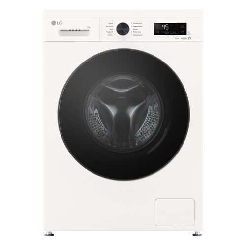 LG F2NX10S7NWB Lavatrice Slim 7 kg Classe A Ivory White Front.Stretta 7kg