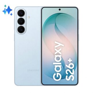 Samsung Galaxy S26+ Smartphone AI, 512GB, Processore avanzato, Assistente Foto, Creative Studio, Camera 50 MP, 4900 mAh, Sky Blue Promo SAM S26