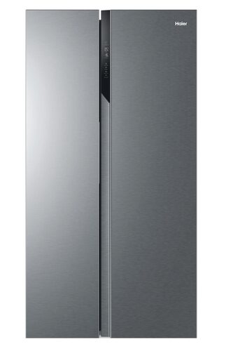 Haier HSR3918ENPG Libera installazione 528 L Argento Side by Side