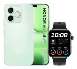 Honor BUNDLE 600 LITE 256GB S GREEN+WATCH 2i BLACK 16,8 cm (6.6") Doppia SIM 5G USB tipo-C 8 GB 6520 mAh Verde Smartphone 6,6" 5G