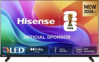 Hisense 32A59S 81,3 cm (32") Full HD Smart TV Wi-Fi Nero 32"FHD LED SMART