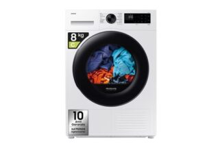 Samsung Asciugatrice Crystal EcoDry 8 Kg DV80DG52B0AEET kg.8