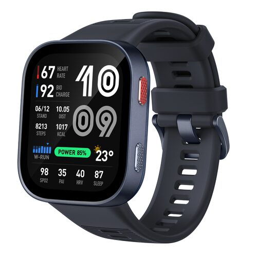 Amazfit Bip Max 5,26 cm (2.07") AMOLED Digitale 432 x 514 Pixel Touch screen Blu GPS (satellitare)