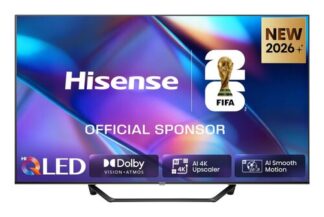 Hisense 43A79S 109,2 cm (43") 4K Ultra HD Smart TV Wi-Fi Nero 40"4K SMART