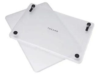 Tucano HSNI-MBNEO-TR borsa per laptop 33 cm (13") Custodia rigida Trasparente Skin MacBook NEO