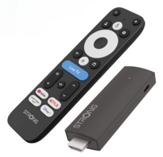 Strong LEAP UNA + dongle Smart TV HDMI Full HD Android Nero Smart+WEB