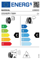 Pneumatici 4 stagioni Pneumatici 4 stagioni MARSHAL MH22 225/60 R17 99 H - immagine 4